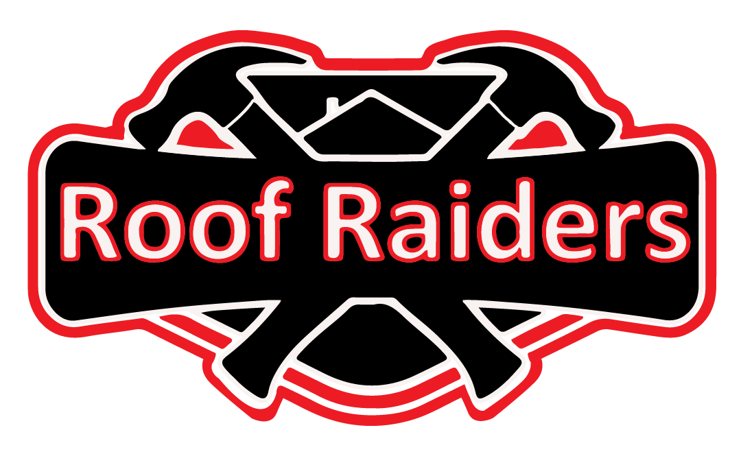 Roof Raiders logo.